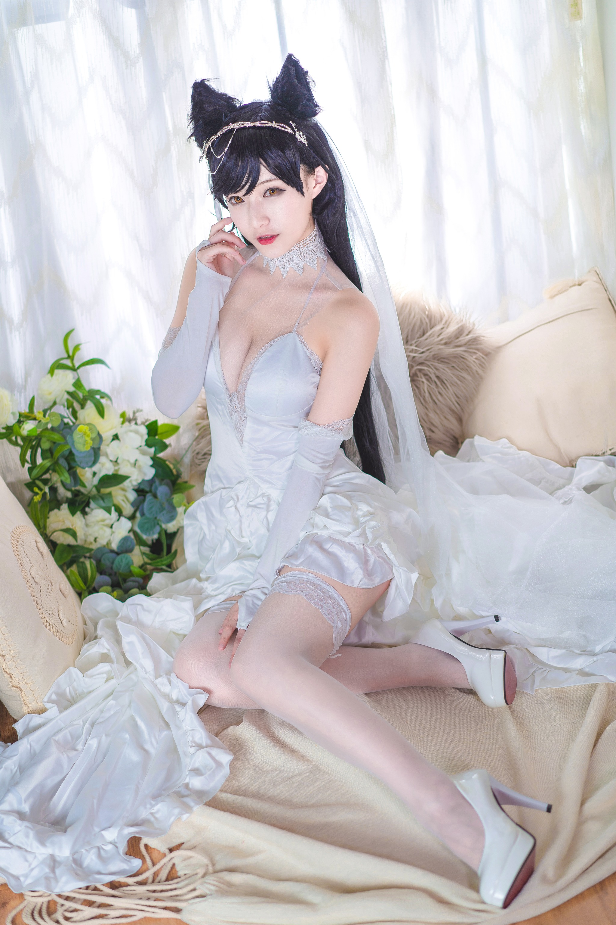 铁板烧鬼舞w - NO.003 爱宕婚纱[29P]-XikXak